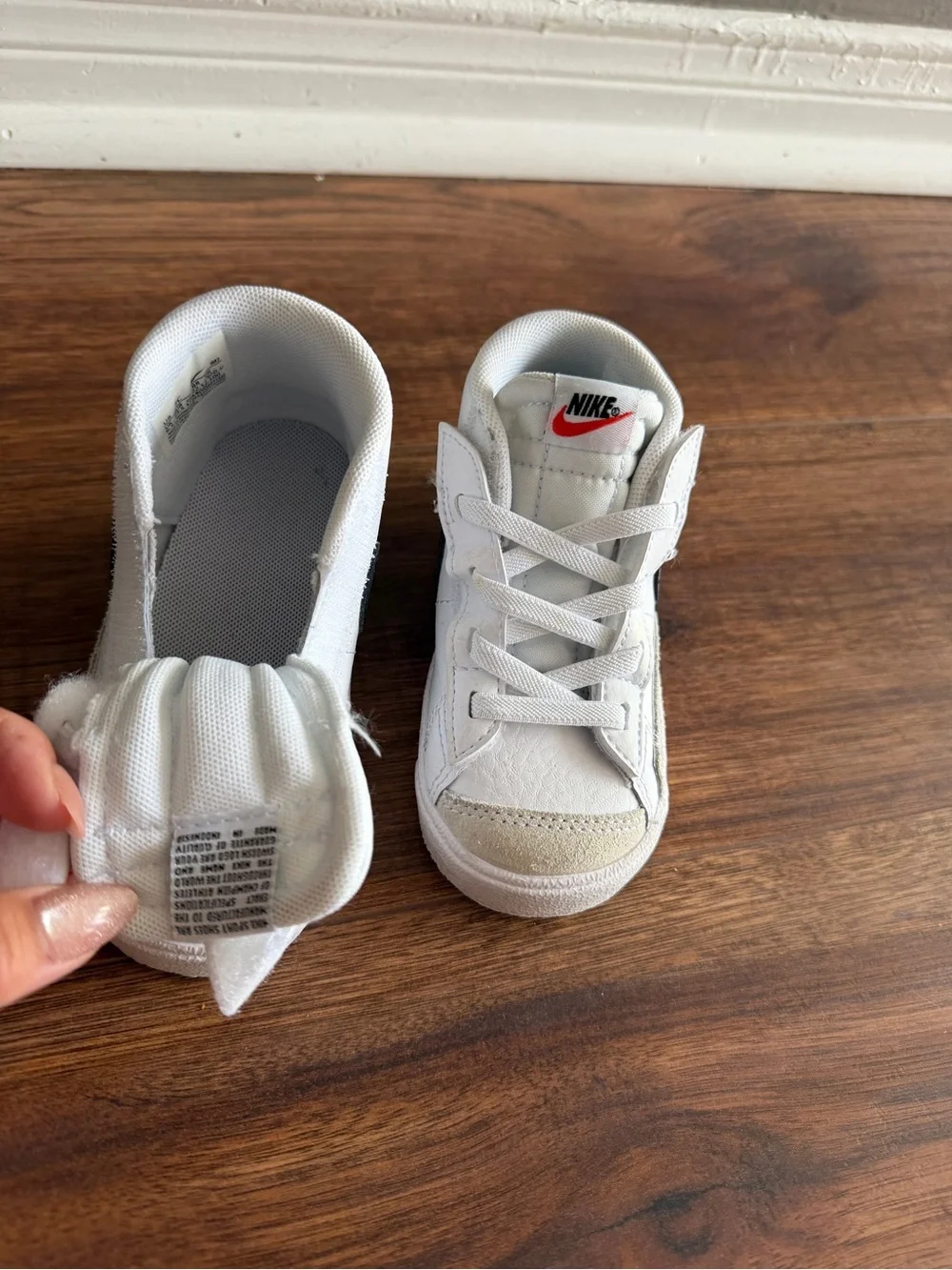 Toddler 6C AirForce - 7C Nike Hightop - 5/6 Swim Shoe - Picture 4 of 7